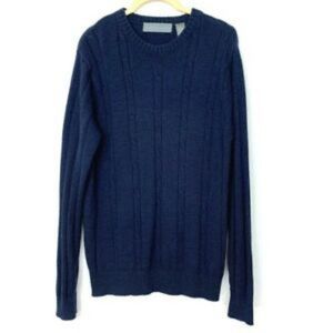 Vintage Oscar De La Renta Sweater Navy Blue
